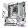 Placa-mãe GIGABYTE X870M AORUS ELITE WIFI7 ICE — Micro ATX, AMD X870, socket AM5, DDR5 até 8200MHz (O.C), 14+2+2 VRM, PCIe 5.0, Wi‑Fi 7, 2,5 GbE, USB4