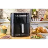 Fritadeira de ar quente Tefal Easy Fry & Grill EY8018 6,5 L 1,5 kg 1830 W ecrã tátil LCD preto máquina vertical