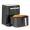 Fritadeira de ar quente Tefal Easy Fry & Grill EY8018 6,5 L 1,5 kg 1830 W ecrã tátil LCD preto máquina vertical