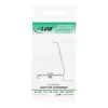 Suporte Keystone InLine para calha DIN, 2 portas, metal