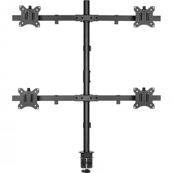 Suporte de mesa InLine para 4x TV / LED / ecrã TFT até 81cm 32 polegadas máx. 9kg