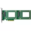 InLine 76660O adaptador U.2 interno PCIe macho 4 Gbit/s