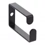 Organizador de cabos InLine 43x70mm metal preto — organizador de cabos universal, 12,3×70×55 mm