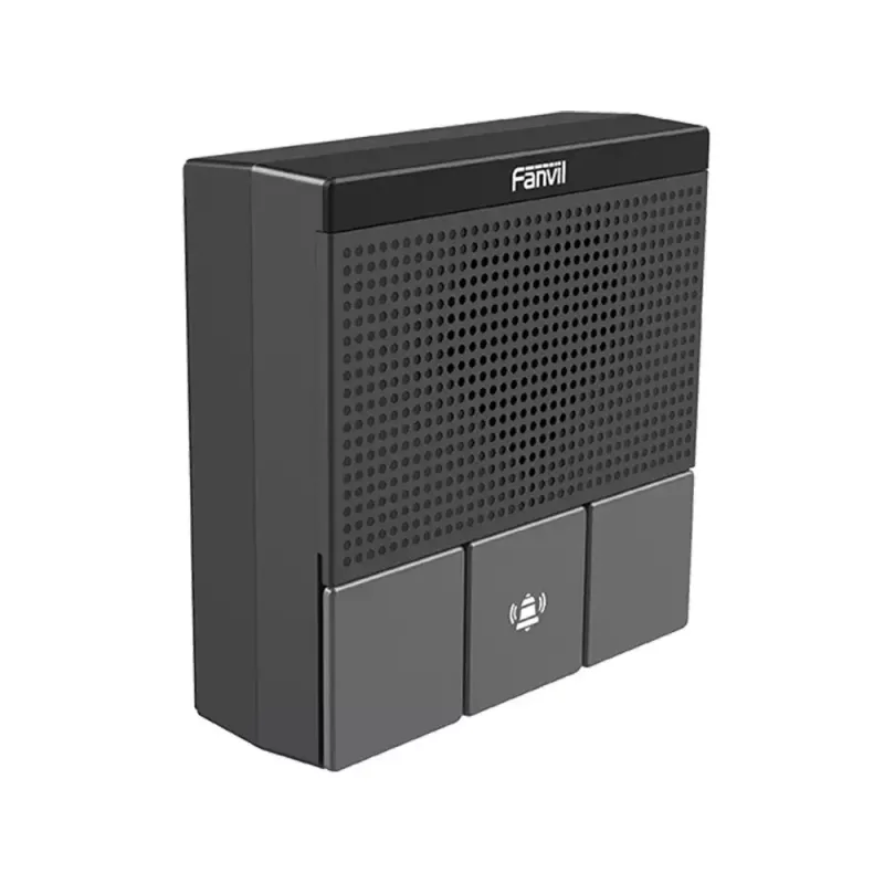 Intercomunicador áudio Fanvil A10 preto cinzento