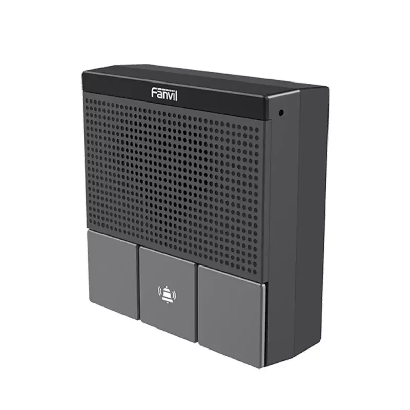Intercomunicador áudio Fanvil A10 preto cinzento