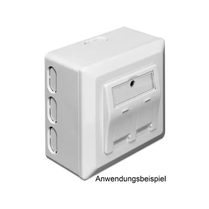 Caixa de distribuição elétrica DeLOCK 86128