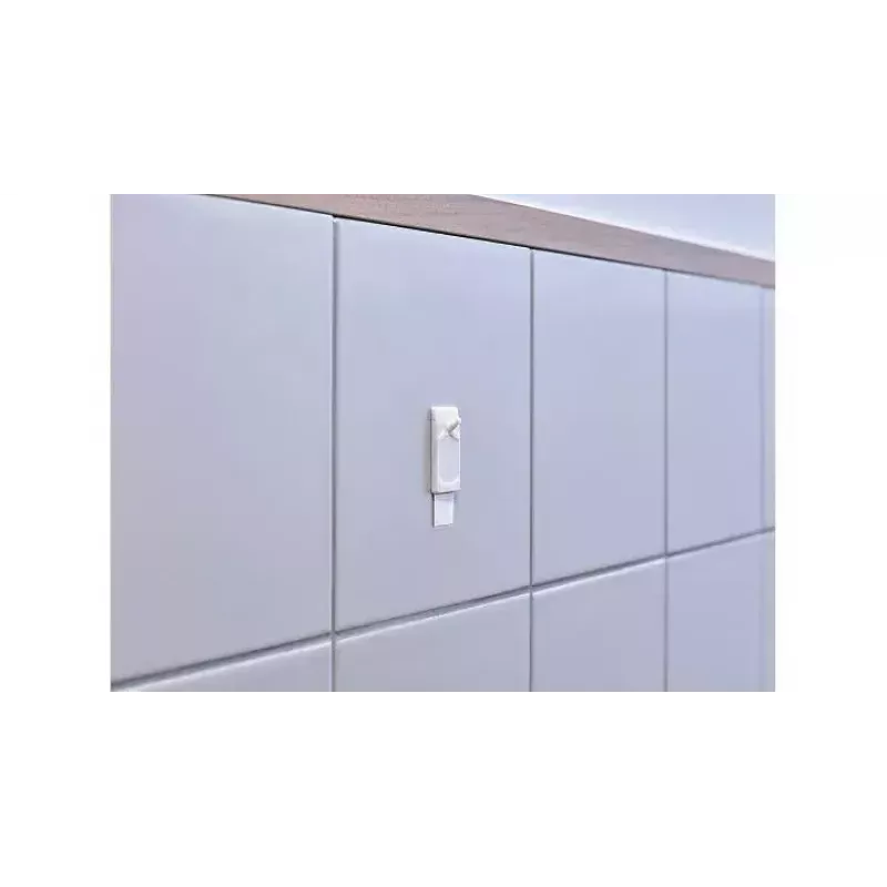 Crochet universal TESA 77762 interior branco 2 unid.