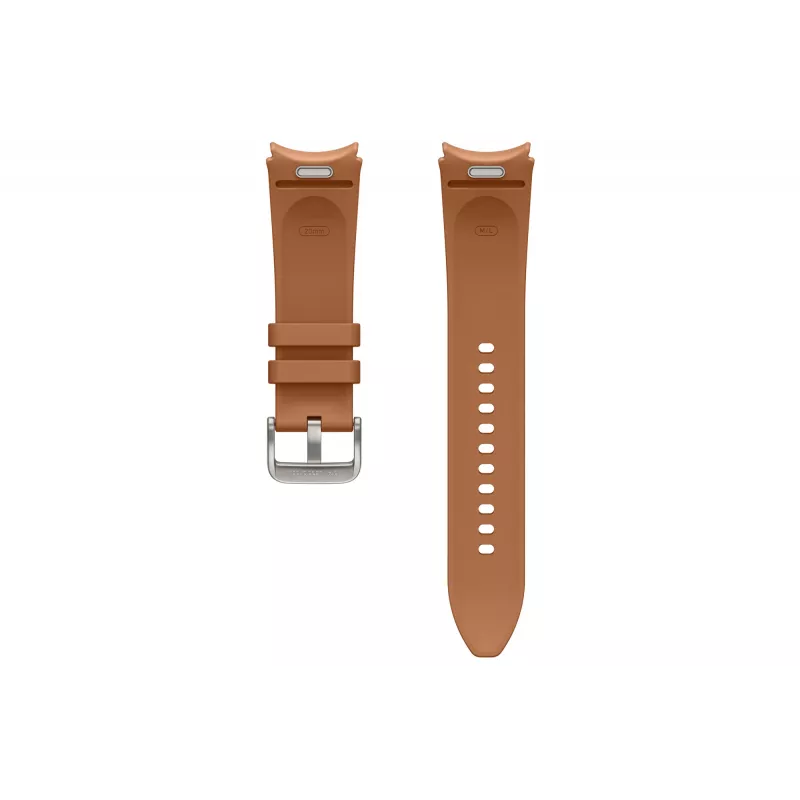 Pulseira Samsung ET-SHR96 pele vegana castanho — pulseira de substituição para smartwatches Samsung