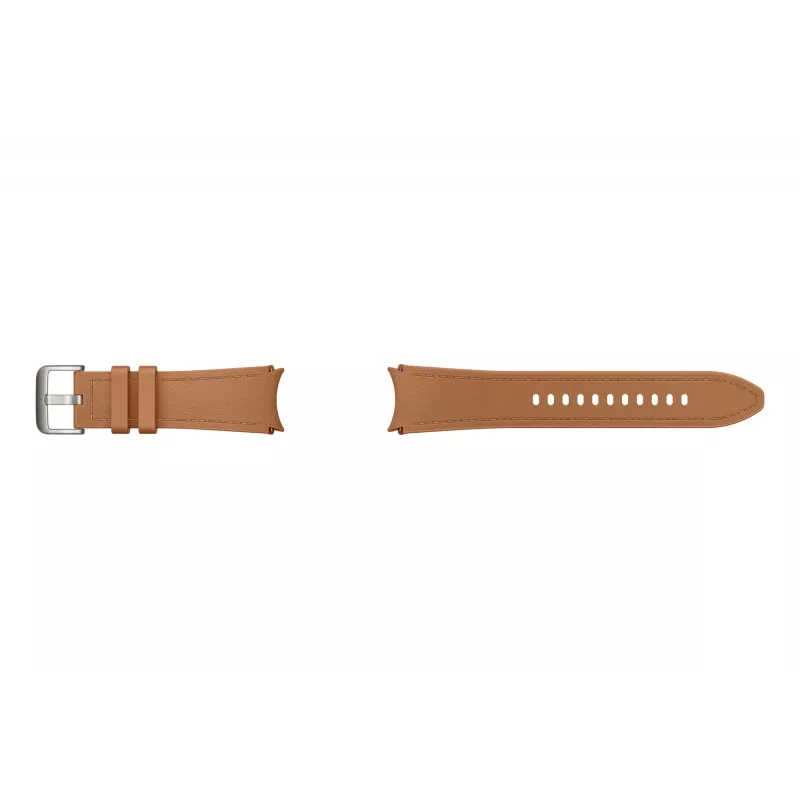 Pulseira Samsung ET-SHR96 pele vegana castanho — pulseira de substituição para smartwatches Samsung