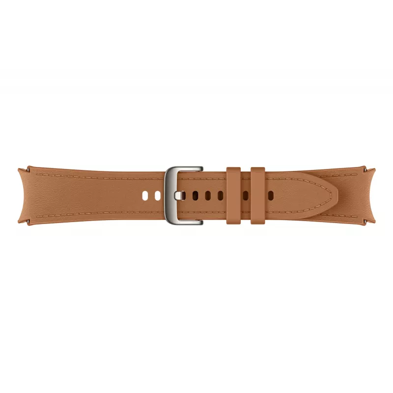 Pulseira Samsung ET-SHR96 pele vegana castanho — pulseira de substituição para smartwatches Samsung