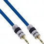 Cabo de áudio InLine Premium 3,5 mm jack macho / macho 3 m