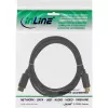 Cabo DisplayPort InLine 15355, 0,5 m, DisplayPort–DisplayPort, preto, 6 mm