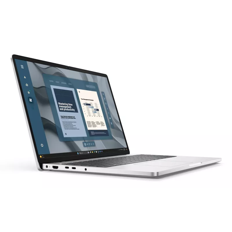 Portátil DELL Pro 16 PC16255 Copilot+ PC AMD Ryzen™ AI 5 340 40,6 cm (16 polegadas) Full HD+ 16 GB DDR5-SDRAM 512 GB SSD Wi-Fi 6E (802.11ax) Windows 11 Pro alemão platinum