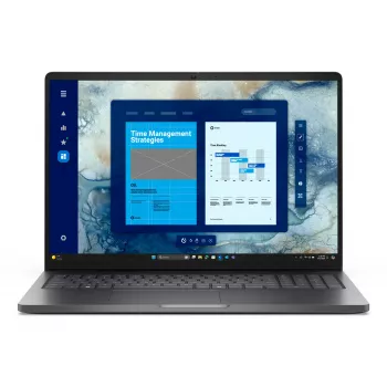 Portátil DELL Pro 16 PC16250 Intel Core Ultra 5 225U 40,6 cm (16 polegadas) Full HD+ 16 GB DDR5-SDRAM 512 GB SSD Wi-Fi 6E (802.11ax) Windows 11 Pro alemão preto
