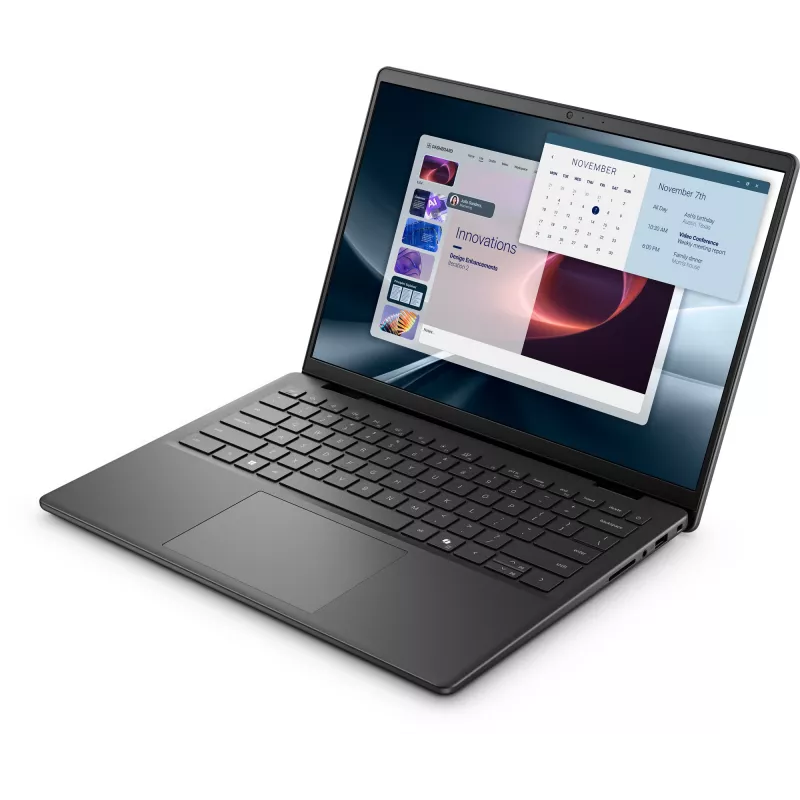 Portátil DELL Pro 14 Essential PV14255 Copilot+ PC AMD Ryzen™ AI 7 350 35,6 cm (14 polegadas) Full HD+ 16 GB DDR5-SDRAM 1 TB SSD Wi-Fi 6E (802.11ax) Windows 11 Pro alemão preto