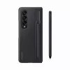 Capa para telemóvel Samsung EF-OF93PCBEGWW para Galaxy Z Fold4, preta, com suporte de mesa