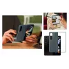 Capa para telemóvel Samsung EF-OF93PCBEGWW para Galaxy Z Fold4, preta, com suporte de mesa