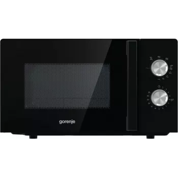 Micro-ondas com grelhador Gorenje MO20E2BH preto de bancada 20 L 800 W