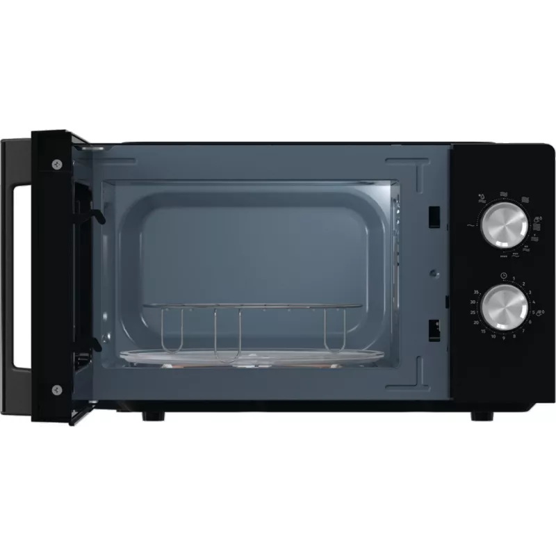 Micro-ondas com grelhador Gorenje MO20E2BH preto de bancada 20 L 800 W