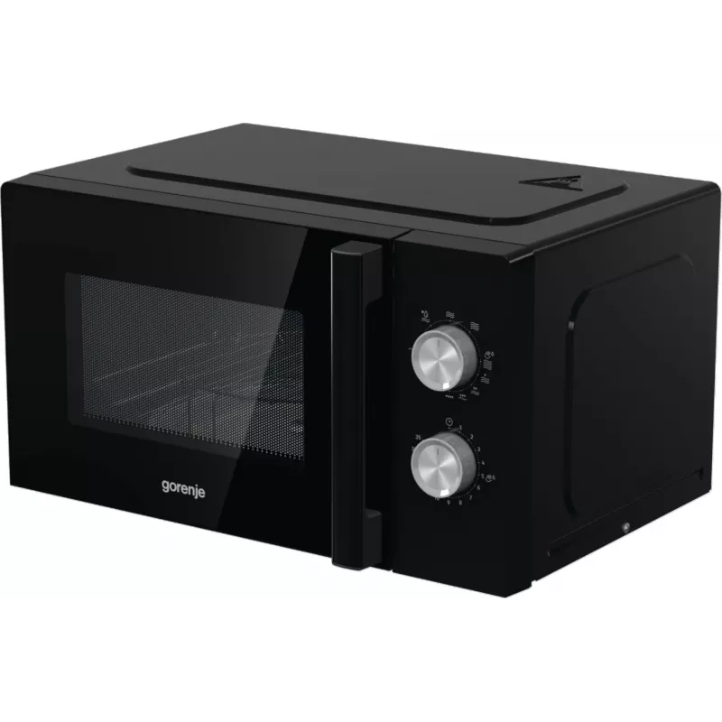 Micro-ondas com grelhador Gorenje MO20E2BH preto de bancada 20 L 800 W