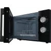 Micro-ondas com grelhador Gorenje MO20E2BH preto de bancada 20 L 800 W