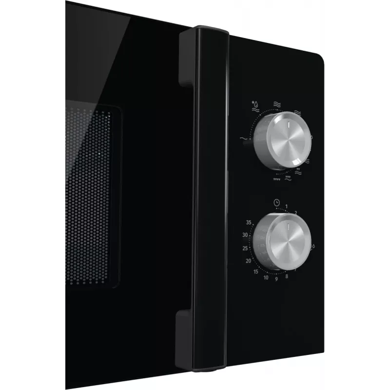 Micro-ondas com grelhador Gorenje MO20E2BH preto de bancada 20 L 800 W