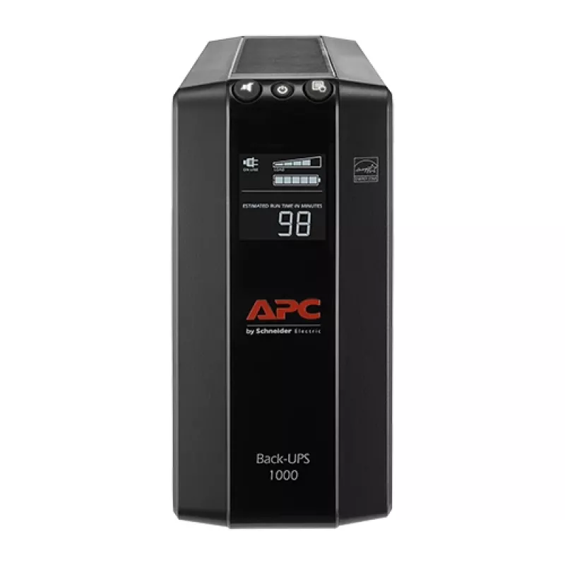 Fonte de alimentação ininterrupta (UPS) APC BX1000M Line-Interactive 1 kVA 600 W 8 saídas AC