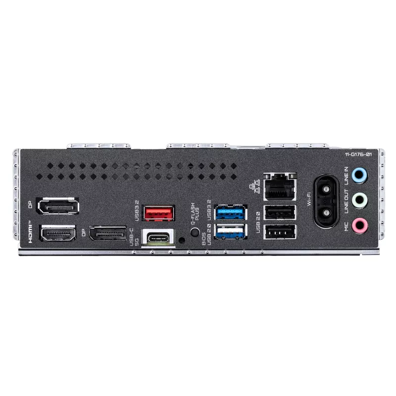 Placa-mãe GIGABYTE B840M GAMING PLUS WIFI6E - CPUs AMD Ryzen 9000, VRM 8+2+2 fases, até 8200MHz DDR5 (O.C), 2x PCIe 4.0 M.2, Wi-Fi 6E, LAN 1GbE, USB 3.2 Gen 2