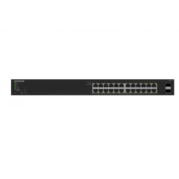 NETGEAR GS324TPv2 Managed L2/L3 Gigabit Ethernet (10/100/1000) Power over Ethernet (PoE) 1U preto