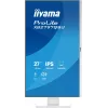 Monitor LED 27 polegadas IIYAMA ProLite XB2797QSU-W1 IPS Quad HD (2560x1440), ângulo de visão de 178°, hub USB 3.2, altifalantes, VESA, altura ajustável, branco