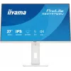 Monitor LED 27 polegadas IIYAMA ProLite XB2797QSU-W1 IPS Quad HD (2560x1440), ângulo de visão de 178°, hub USB 3.2, altifalantes, VESA, altura ajustável, branco