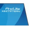 Monitor LED 27 polegadas IIYAMA ProLite XB2797QSU-W1 IPS Quad HD (2560x1440), ângulo de visão de 178°, hub USB 3.2, altifalantes, VESA, altura ajustável, branco