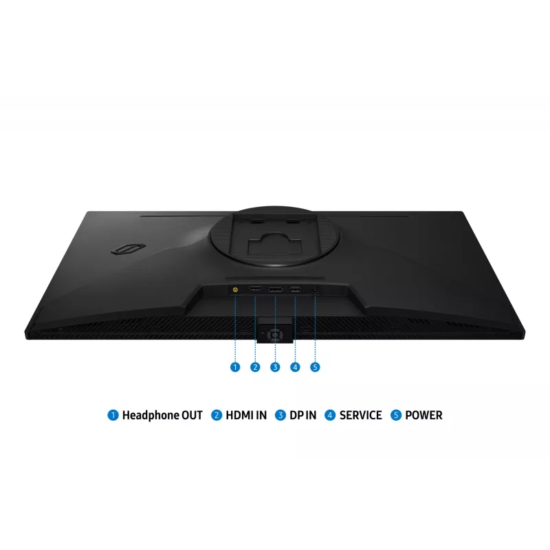 Monitor gaming Samsung 27 polegadas Odyssey OLED G61SH QHD 240Hz, 68,6 cm (27 polegadas), 2560 x 1440 píxeis, Quad HD, OLED, 0,03 ms, preto