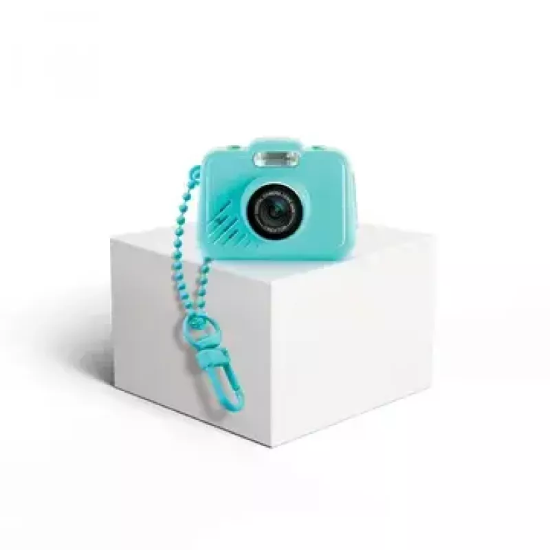 Máquina fotográfica instantânea Canal Toys Photo Creator CLK 058 — Turquesa, MicroSD, LCD 0,96