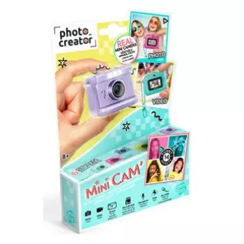 Máquina fotográfica instantânea Canal Toys CLK 063 — Roxo, LCD 0,96
