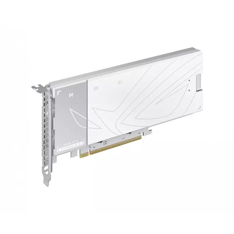 Placa-mãe ASUS ROG CROSSHAIR X870E GLACIAL — AMD X870E, Socket AM5, E-ATX, DDR5, até 256 GB, Wi‑Fi 7, Ethernet 10Gb