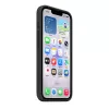 Capa de silicone com MagSafe para Apple iPhone 17e — Preto, silicone e microfibra, 6,1
