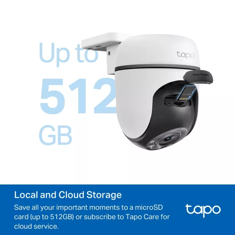 Câmara de vigilância IP esférica TP-Link Tapo TC41 V2 Interior e exterior 2304 x 1296 píxeis Teto/Parede/Poste