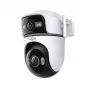 Câmara de vigilância IP dome TP-Link Tapo TC47 – 2304×1296, objetiva 6 mm, 360° horizontal, interior/exterior, montagem no teto, com fios e Wi‑Fi