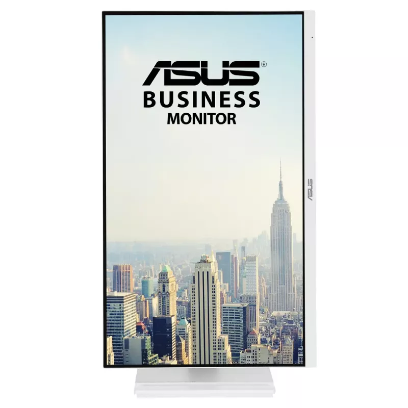 Monitor LCD ASUS VA279QGS-W de 27 polegadas, 1920x1080 Full HD, IPS, 1 ms, 350 cd/m², hub USB 3.2, altifalantes, VESA, altura ajustável, branco