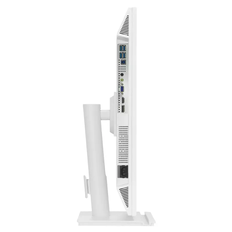 Monitor LCD ASUS VA279QGS-W de 27 polegadas, 1920x1080 Full HD, IPS, 1 ms, 350 cd/m², hub USB 3.2, altifalantes, VESA, altura ajustável, branco