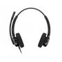 Headset estéreo com fios HP Poly Mission 425 Classic USB, over-ear, 126 g