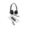 Headset estéreo com fios HP Poly Mission 425 Classic USB, over-ear, 126 g