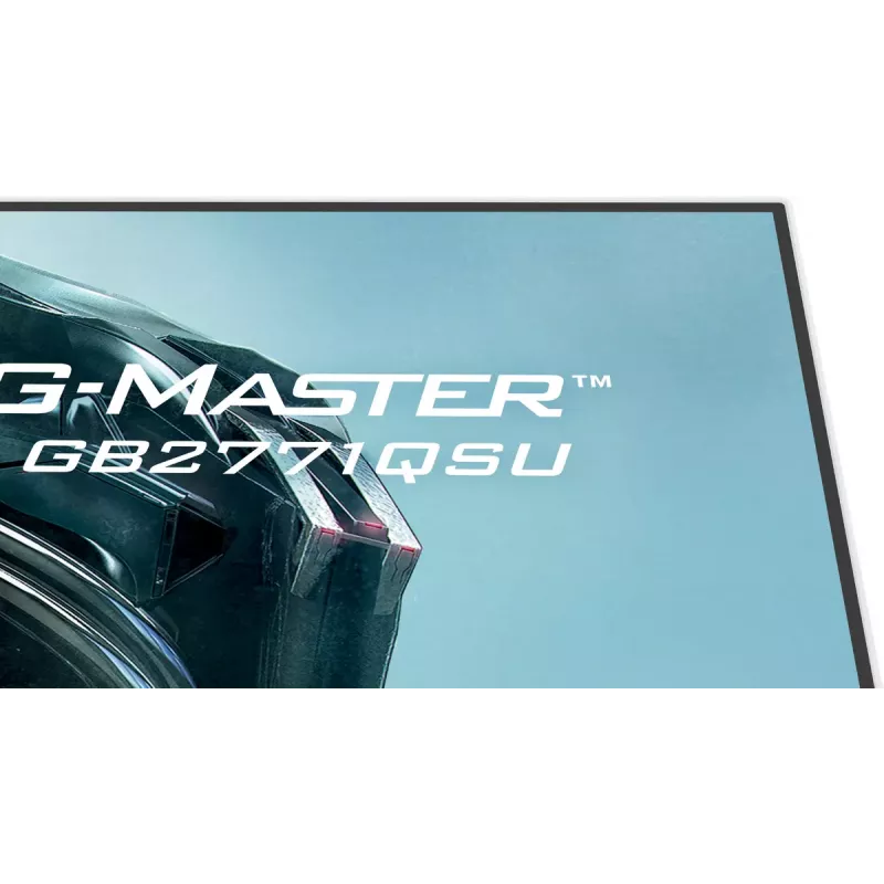 Monitor iiyama G-MASTER GB2771QSU-W1 de 27 polegadas, 2560×1440 WQHD, Fast IPS, 2 ms, hub USB 3.2, altifalantes, VESA, altura ajustável (branco)