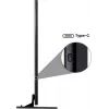 TV Hisense 100U8Q 100 polegadas (253 cm) Smart TV 4K ULED Mini LED, VIDAA, Wi-Fi, DVB-T2/C/S2, preto/cinzento