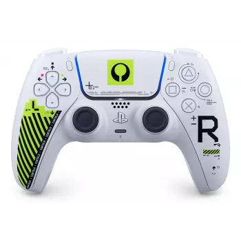Comando sem fios Sony DualSense - Marathon Limited Edition branco, verde Bluetooth/USB gamepad analógico / digital Android, MAC, PC, PlayStation 5, iOS