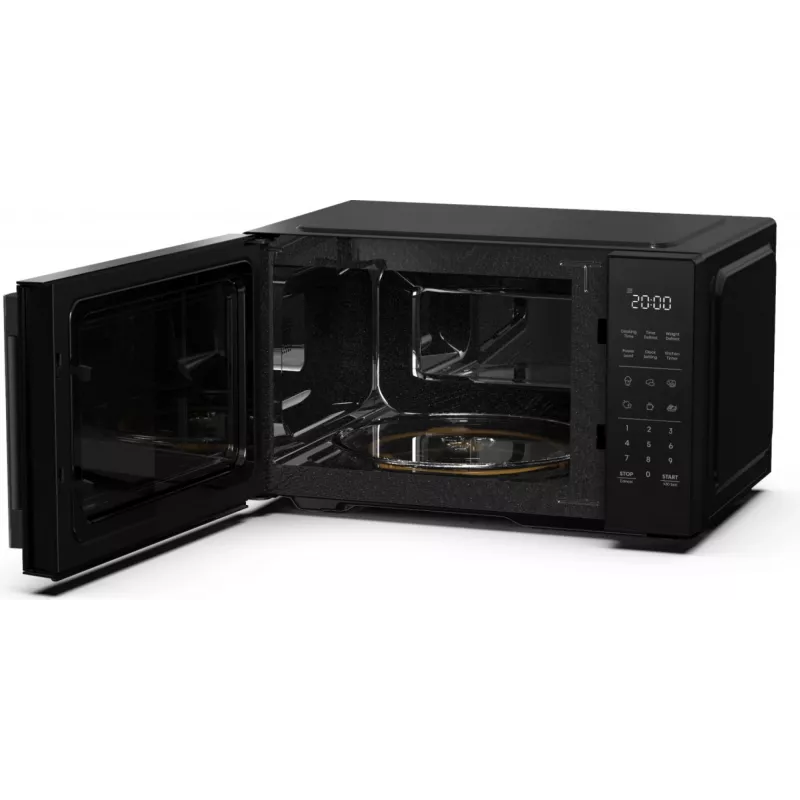 Micro-ondas Hisense H23MOBS4HI preto solo de bancada 23 L 900 W