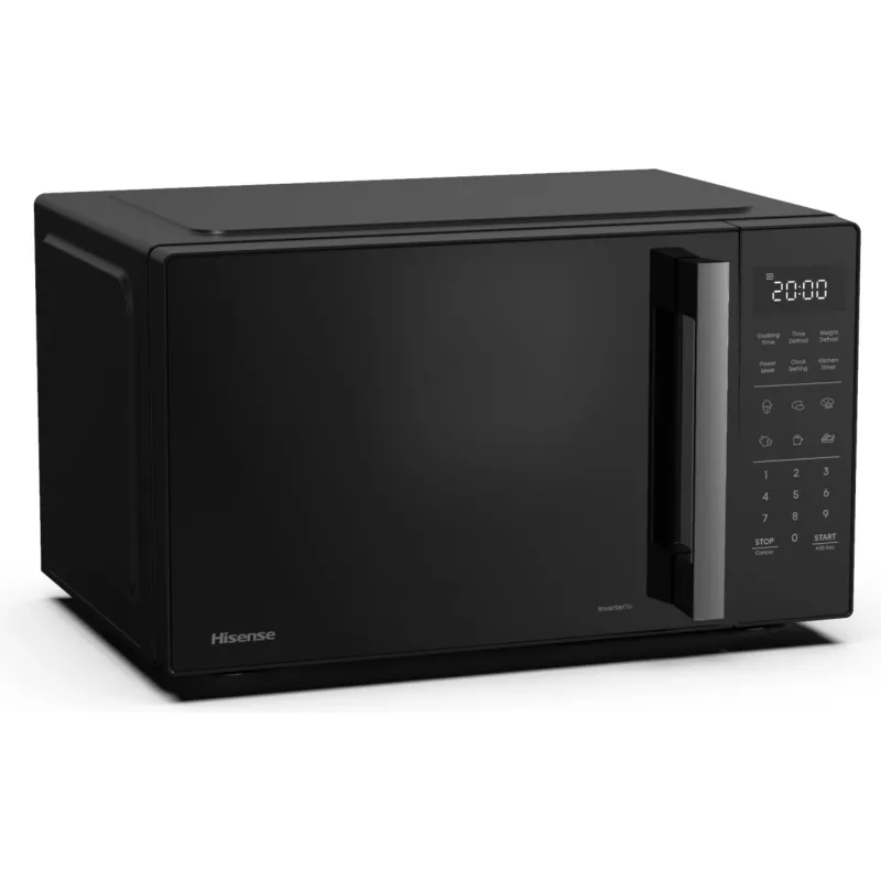 Micro-ondas Hisense H23MOBS4HI preto solo de bancada 23 L 900 W