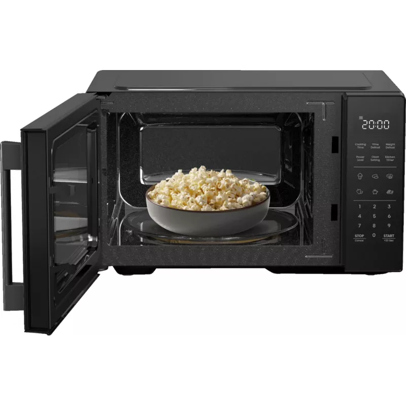 Micro-ondas Hisense H23MOBS4HI preto solo de bancada 23 L 900 W