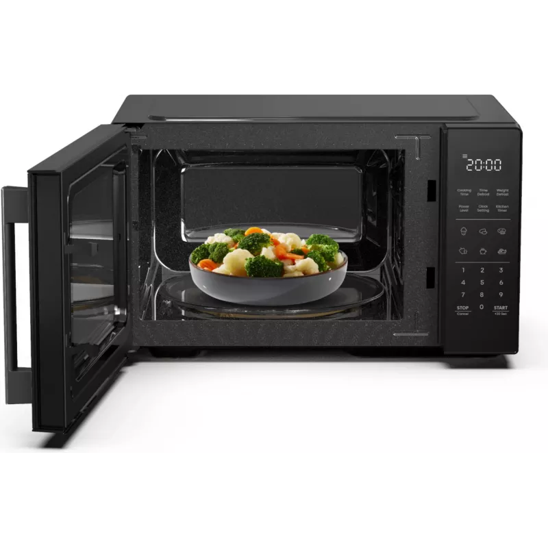 Micro-ondas Hisense H23MOBS4HI preto solo de bancada 23 L 900 W